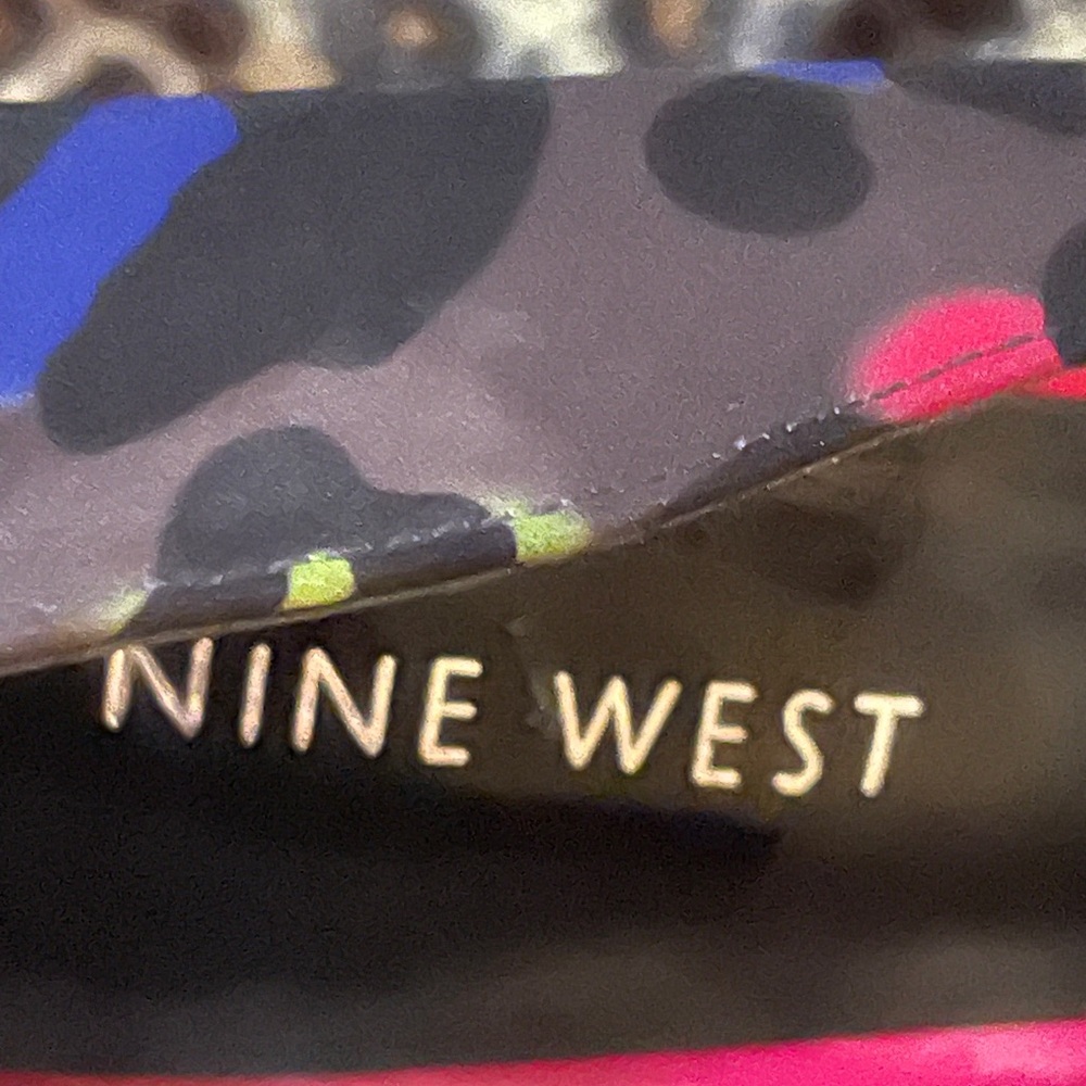 Nine West Vibrant Multicolor Patterned Accessory